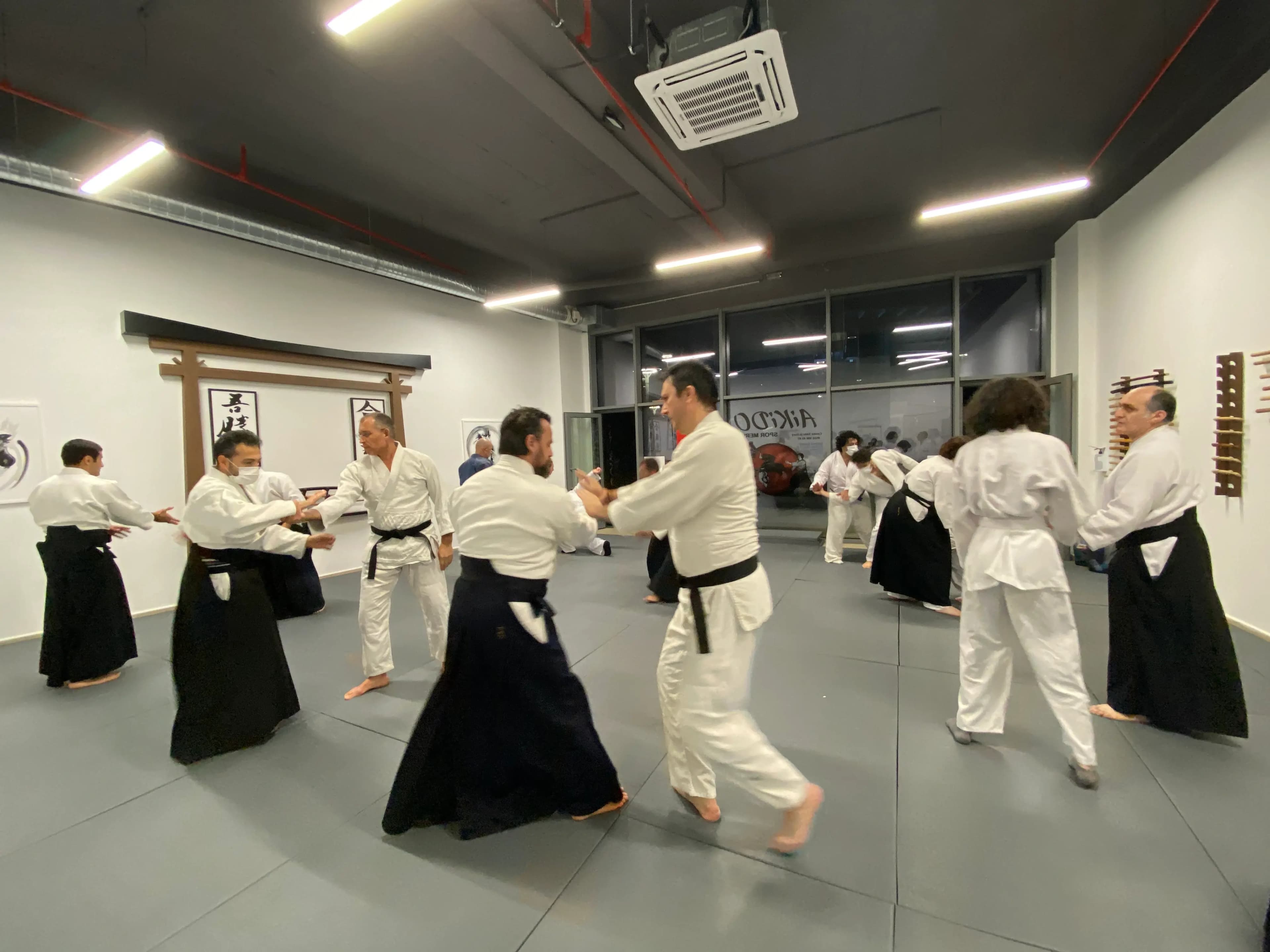 Nebi Vural Sensei ile grup çalışması