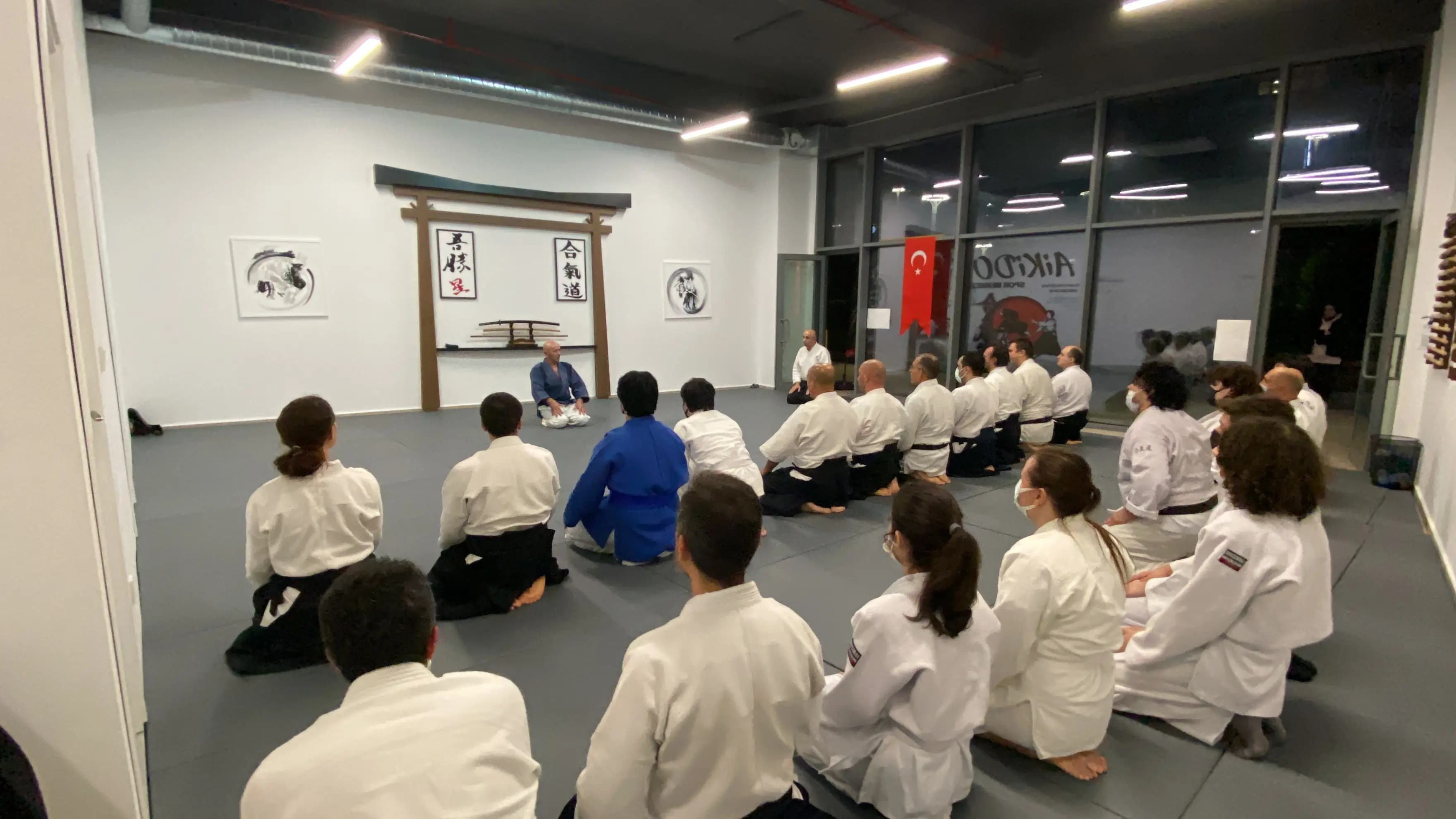 Nebi Vural Sensei seminerden bir kare